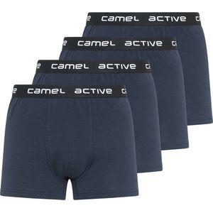 camel active Boxershorts in een pak van 4 - Maat menswear-M - Blauw