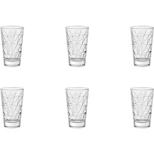 Vidivi Dolomiti Longdrinkglas - 41 cl - 6 stuks