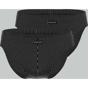 TOM TAILOR Vito Microfiber Herenslip - 2-Pack - Zwart