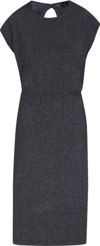 DreiMaster - Klassik - Jurk - Navy - 3/4 Lengte - Ronde Hals