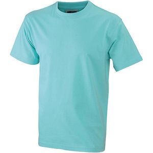 James and Nicholson - Unisex Medium T-Shirt met Ronde Hals (Lichtblauw)