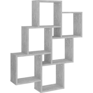 vidaXL-Wandschap-kubus-78x15x93-cm-spaanplaat-betongrijs