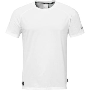 Uhlsport Id T-Shirt Kinderen - Wit / Zwart | Maat: 164