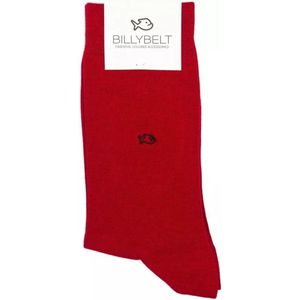 Billy Belt Katoenen sokken Rouge Grenade 41 - 46 | diep rood | mannensokken