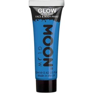 Moon Creations - Moon Glow - Glow In The Dark Schmink - Blauw