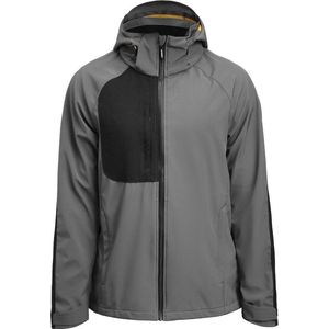 Jobman 1391 Softshell Jas 65139176 - Donkergrijs/Zwart - M