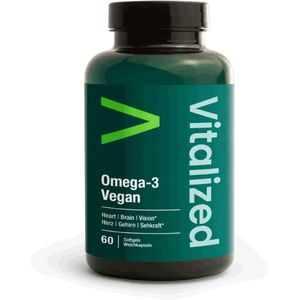 Omega-3 Vegan - Duurzaam Plantaardig - EPA & DHA uit Algen