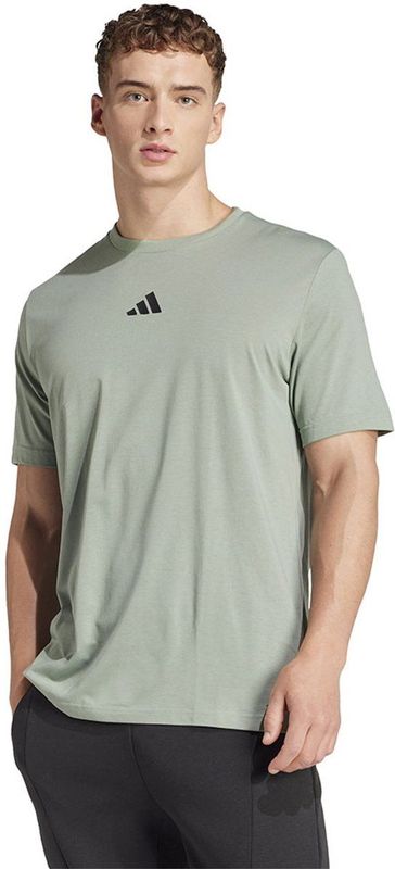 Adidas - Climacool One Rep At A Time - T-shirt - Geen Kleur - 65% Polyester (Gerecycled), 35% Katoen, Vochtafvoerend