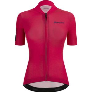 Santini Fietsshirt korte mouwen Dames Roze - Delta Kinetic - S/S Jersey For Lady Pink-L