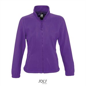SOL'S Women´s Fleece Jacket North L745 - Dark Purple - M