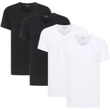 Mustang T-shirt Style Amado 4-Pack Verpakking van 4