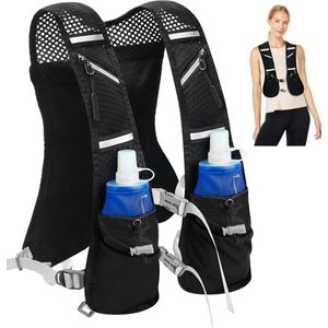 Hardloopvest-hardloop vest-hardloopvest drinken-hardloopvest drinkhouder-Reflecterende drinkvesten-Functioneel hardloopvest-Accessoires voor trailmarathonlopen