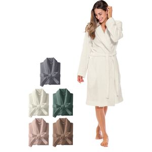 Luxe Soft Badjas - 100% katoen - badstof - L/XL - Zwart - Ultra zacht en warm