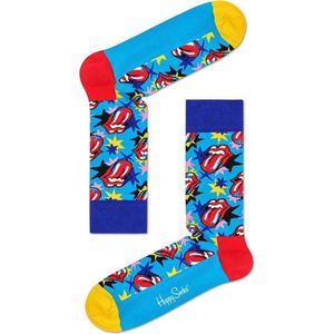 Happy Socks - Collabs Rolling Stones I Got The Blues - Blauw Multi - Unisex - Maat 36-40