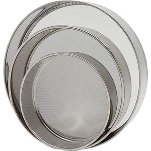 meelzeef / zeef , flour sieve - 3stuks