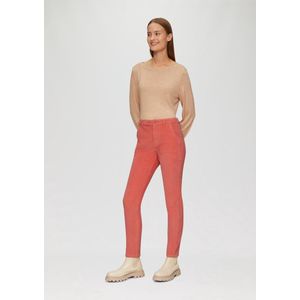 s.Oliver - Slim-fit - Corduroy Broek - Katoen - Ribbroeken
