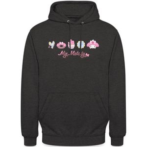 My Melody Met Flat En Gebakjes Hoodie Unisex