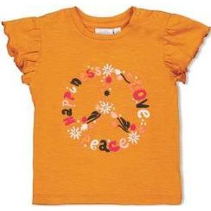 Feetje T-Shirt Whoopsie Daisy Okergeel MT. 74