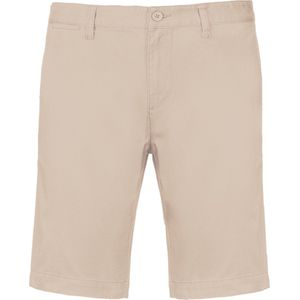 Kariban Heren chino bermudashorts K750 - Beige - 52 NL (46 FR)