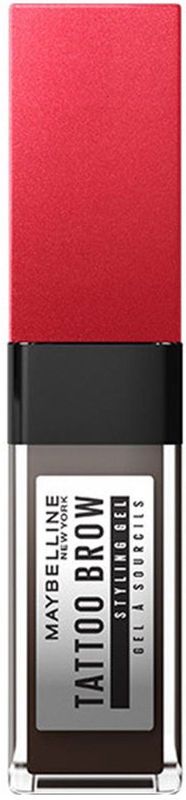 Maybelline - Tattoo Brow - Wenkbrauw Gel - Medium Bruin - 1x Applicator
