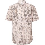 Shirt - Regular-fit - Overhemd - Kent-kraag - All-over print