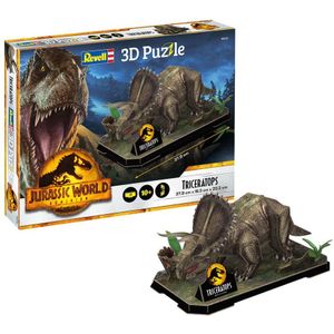 Revell 00242 Jurassic World Dominion - Triceratops 3D Puzzel