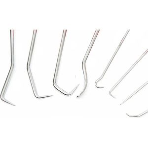 HBM mini pick en hakenset 8-delig