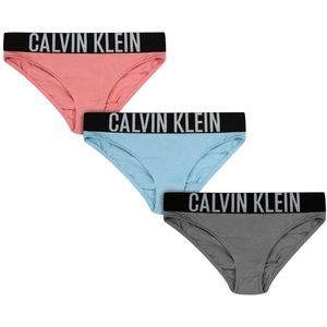 Calvin Klein Underwear G80g800730 Slipje 3 Eenheden Veelkleurig 8-10 Years Meisjes