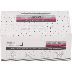 TheLau - Haar Permanenten Papier voor Krullend Haar in Salon, Ademend Mesh Eindpapieren Kappers Tool