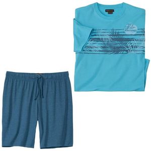 ATLAS FOR MEN - Zomerpyjama Tropical Summer - Heren - Verkrijgbaar in grote maten - L