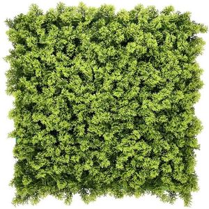 Kunsthaag wandpanelen - Mospaneel heldergroen - 100x100 cm - plantenwand