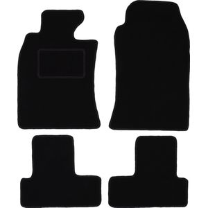 Zwarte veloursmatten voor: Mini Cooper One R50 hatchback (2001-2007)