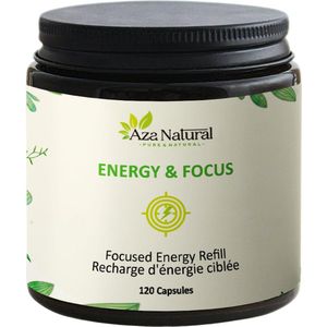 Energie & Focus - 1x 120 capsules