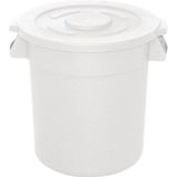 Afvalcontainer - Groen - Kunststof - 120 Liter