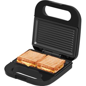 Inventum - SG750B - Tosti Ijzer - Panini Grill - Zwart - PFAS Vrij