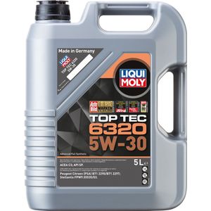 Liqui Moly Top Tec 6320 5w30 Motorolie 5 liter