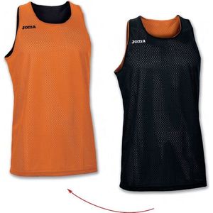 Joma Aro Reversible Shirt Kinderen - Oranje / Zwart | Maat: 152