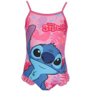 Lilo & Stitch Badpak - Roze - Maat 7/8 Jaar