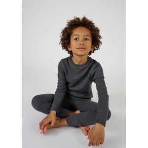 Damart - T-shirt fleece Thermolactyl Sensitive - Kinderen - Grijs - 8 JAAR