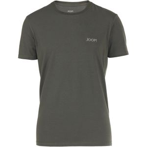 JOOP! - Shirt - Grijs - Effen - Kwartmouw