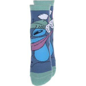 Lilo & Stitch - anti slip sokken Disney Stitch - blauw- maat 27/30