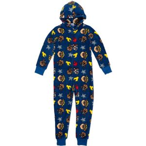 Paw Patrol - Jumpsuit - Blauw - 100% Polyester Microfleece