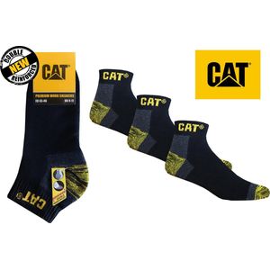 CATERPILLAR SOKKEN - CAT Premium werksokken ""short"" - 43/46 - zwart - 3 paar