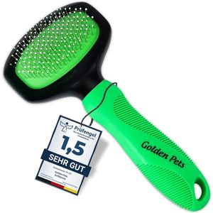 Testopmerking: zeer goed – softborstel verbeterde versie I zachte vachtverzorging voor honden, puppy's, katten, konijnen en hamsters I + gratis e-book onderhoudshandleiding (mogelijk niet beschikbaar