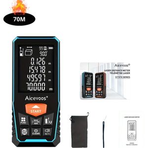 Bovista Laserafstandsmeter - Laser - Afstandsmeter - Afstandmeter - Rangefinder - Digitale Meetlint - Precisiegereedschap - 70 Meter