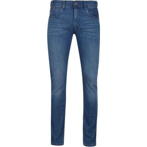 Vanguard - V850 Rider Jeans Mid Blue Used - Heren - Maat W 36 - L 36 - Slim-fit