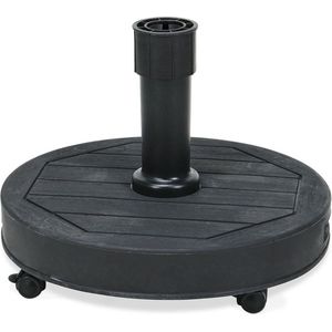 Parasolvoet Betonnen Antraciet 27 kg - Parasolstandaard - Tuinparasol - Voet