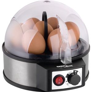 GreenBlue - Eierkoker - vermogen 400W - Voor 7 eieren - maatbeker, 220-240V~, 50 Hz, GB573