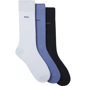 Hugo Boss heren BOSS 3P sokken uni blauw II