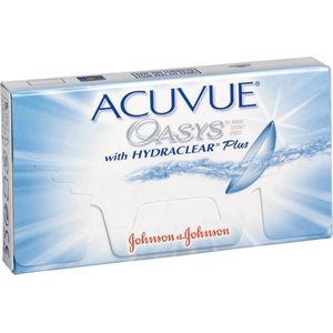 +2,25  - ACUVUE OASYS - 6 pack - Weeklenzen  -  Contactlenzen - BC 8,80